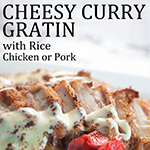 Cheesy Curry Gratin