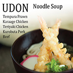 Udon noodle soup